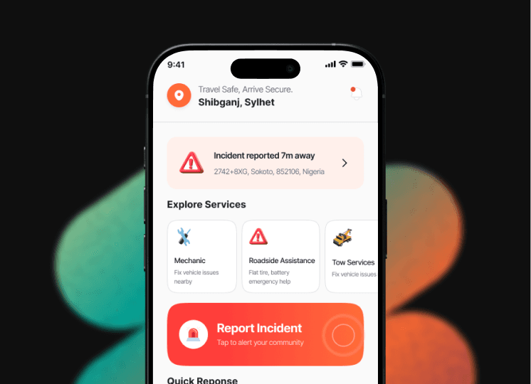 MoRoute mobile app screen
