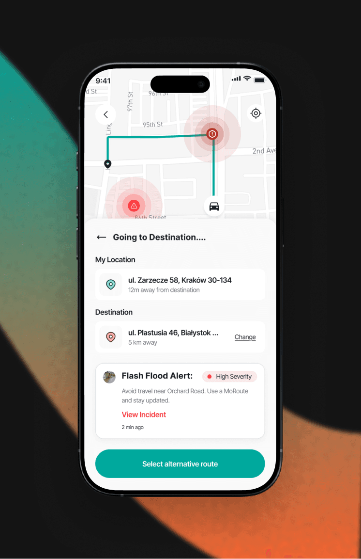 Mobile app collection screen detail
